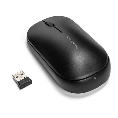 עכבר אלחוטי כפול SureTrack שחור קנסינגטון Kensington K75298WW SureTrack Dual Wireless Mouse 3 Buttons Black